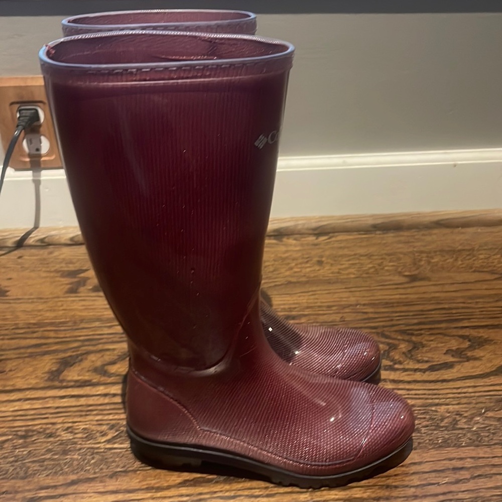 Columbia Red Wine Tall Boots
